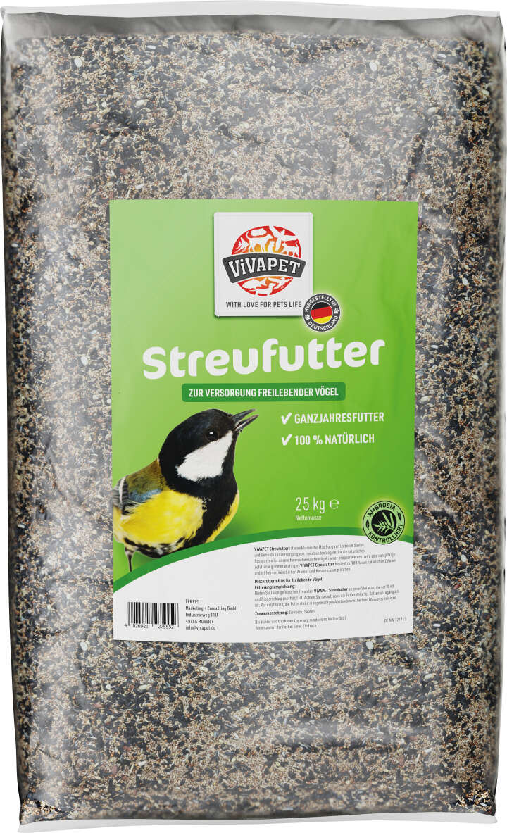ViVAPET Wildvogelfutter Streufutter